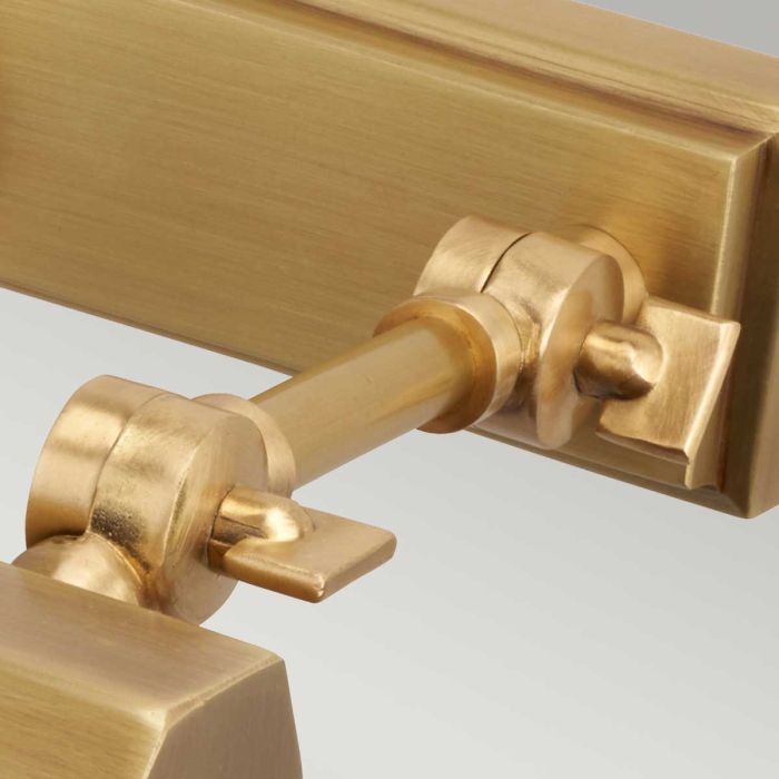 Chawton Small Picture Light - Aged Brass - Comet Lighting