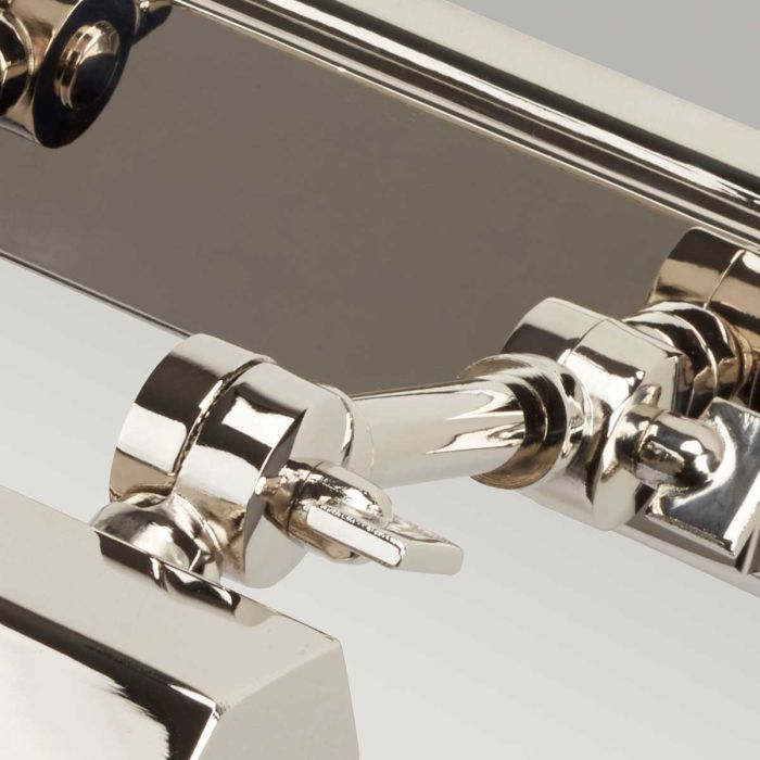 Chawton Small Picture Light - Polished Nickel - Comet Lighting