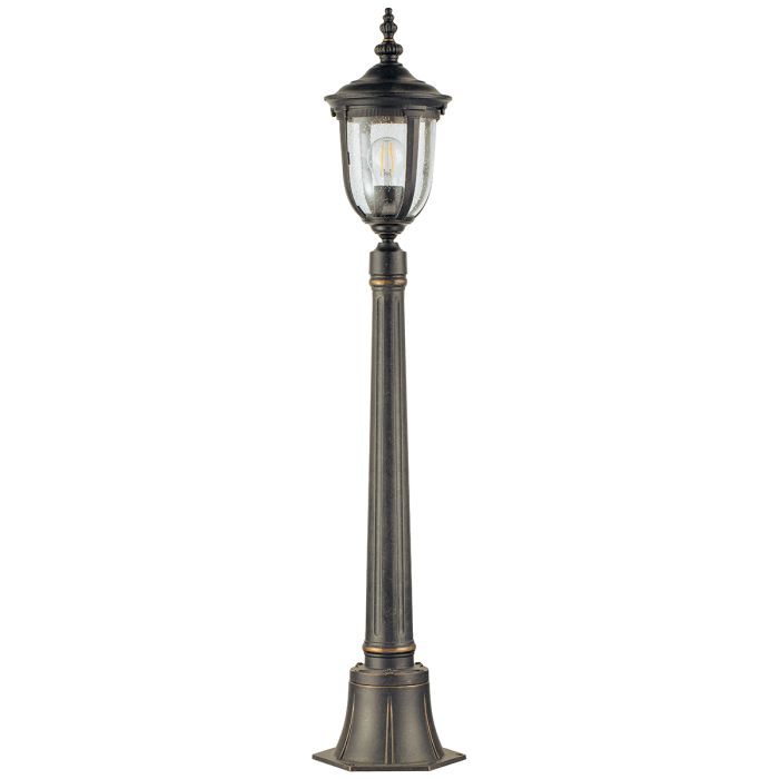 Cleveland 1 Light Small Pillar Lantern - Comet Lighting