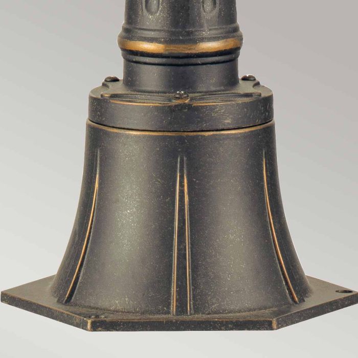 Cleveland 1 Light Small Pillar Lantern - Comet Lighting