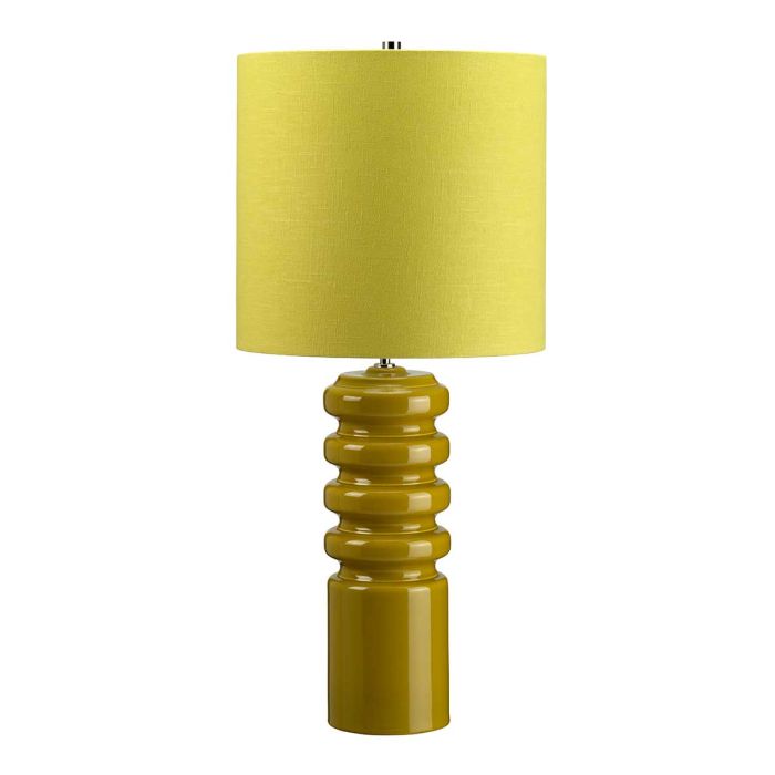 Contour 1 Light Table Lamp - Lime - Comet Lighting