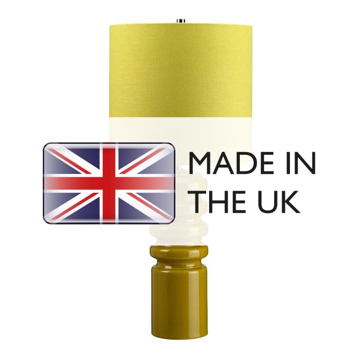 Contour 1 Light Table Lamp - Lime - Comet Lighting