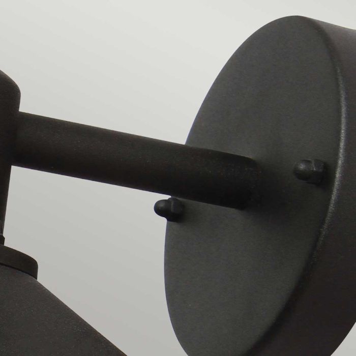 Copenhagen 1 Light Wall Lantern - Black - Comet Lighting