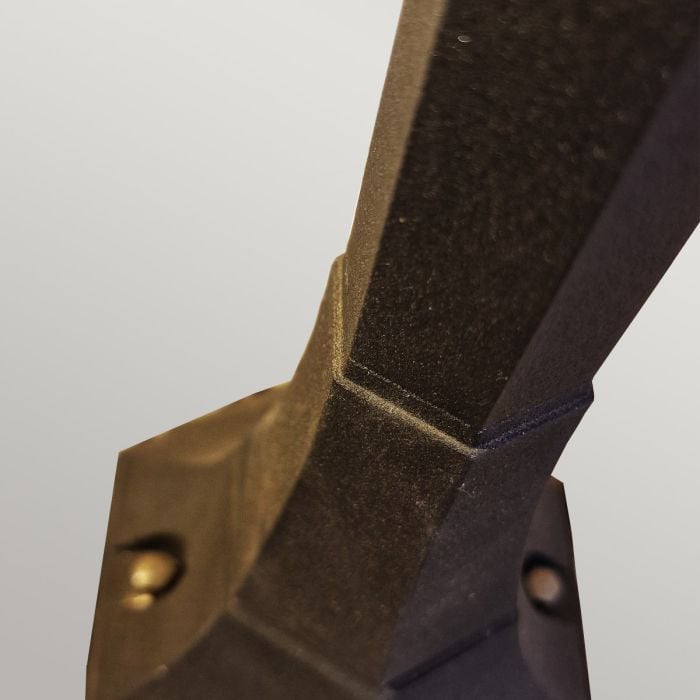 Chapel Outdoor Pillar Lantern Black - Comet Lighting