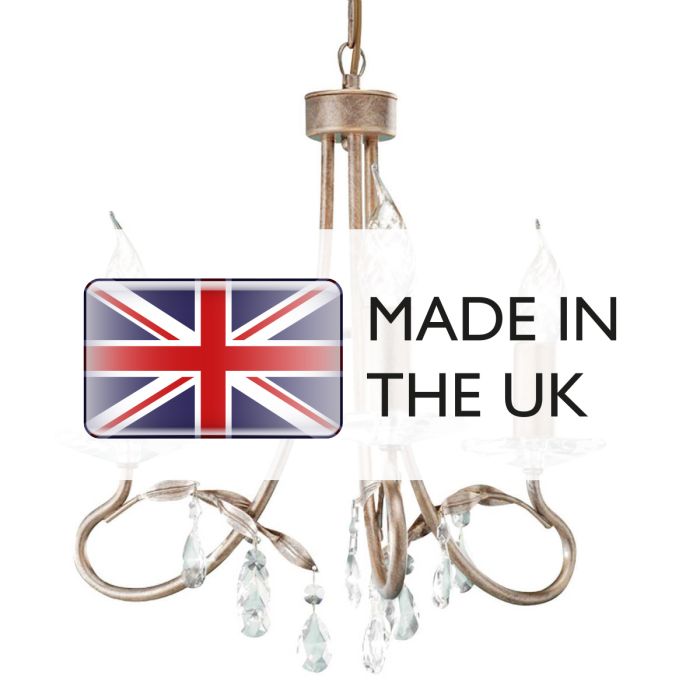 Christina 3 Light Chandelier - Comet Lighting