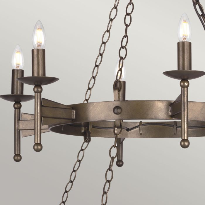 Cromwell 18 Light Chandelier - Comet Lighting