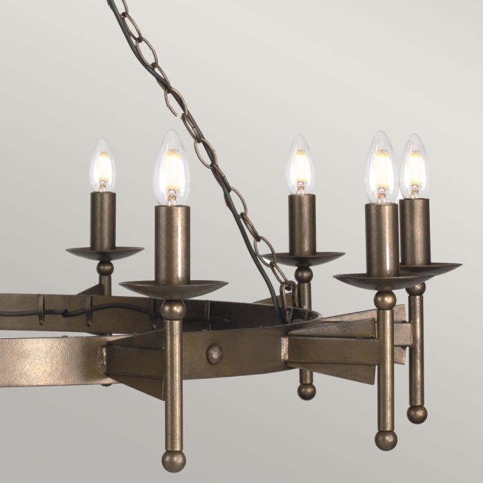 Cromwell 18 Light Chandelier - Comet Lighting