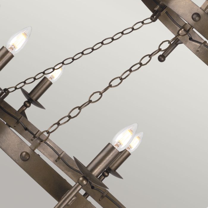 Cromwell 18 Light Chandelier - Comet Lighting