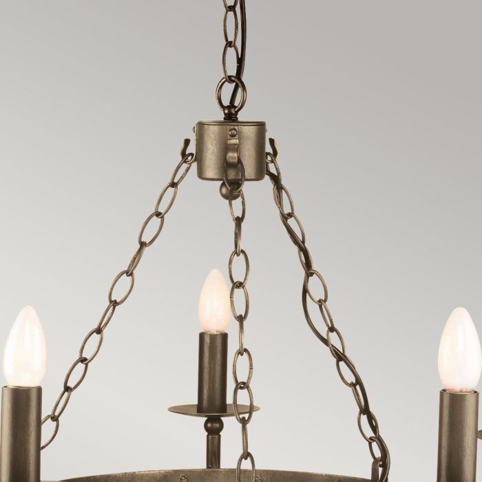 Cromwell 5 Light Chandelier - Comet Lighting