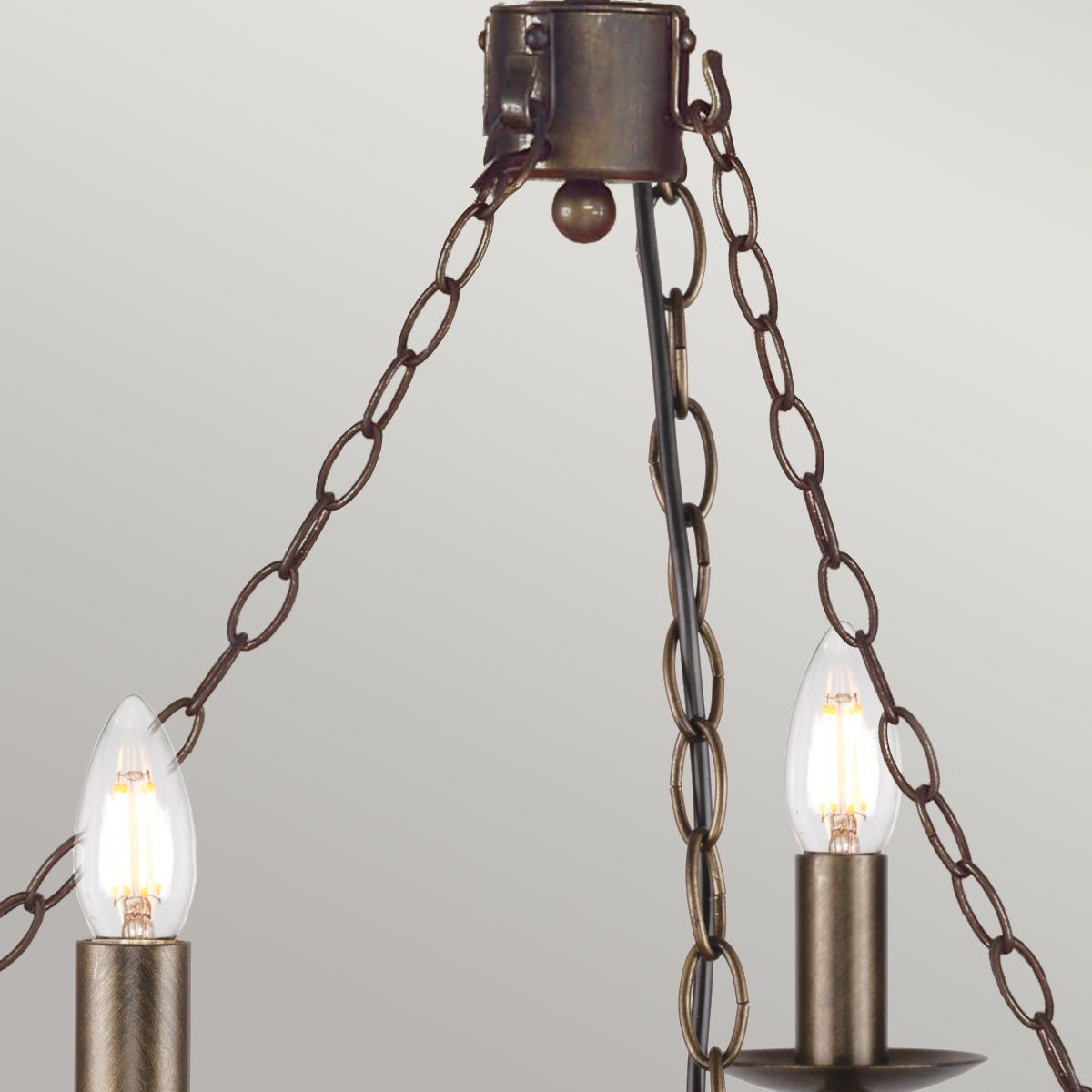 Cromwell 6 Light Chandelier - Comet Lighting