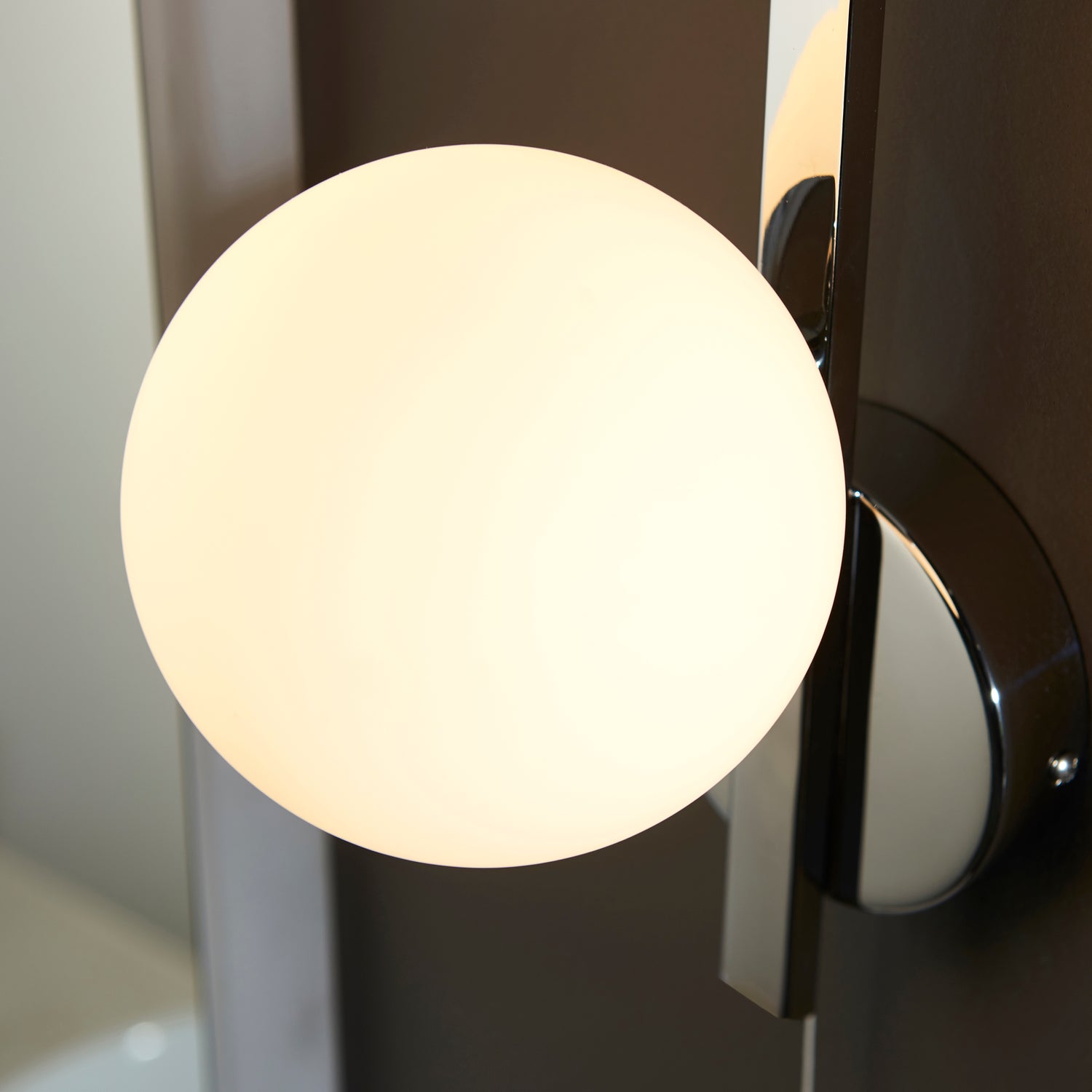 Skeena Wall Light Polished Chrome - Comet Lighting