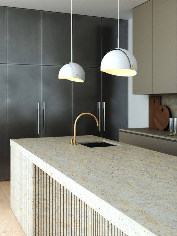 DftP Align Pendant White - Comet Lighting