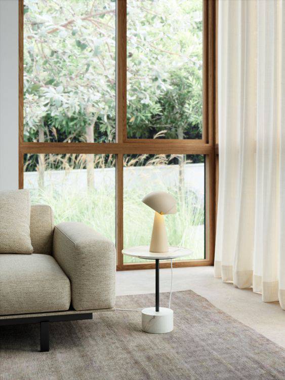 DftP Align Table lamp Beige - Comet Lighting