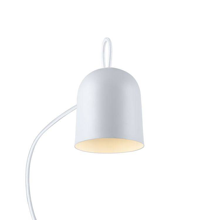 DftP Angle Clamp lamp White/Telegrey - Comet Lighting