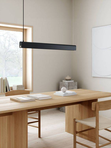 DftP Beau 100 Pendant Black - Comet Lighting