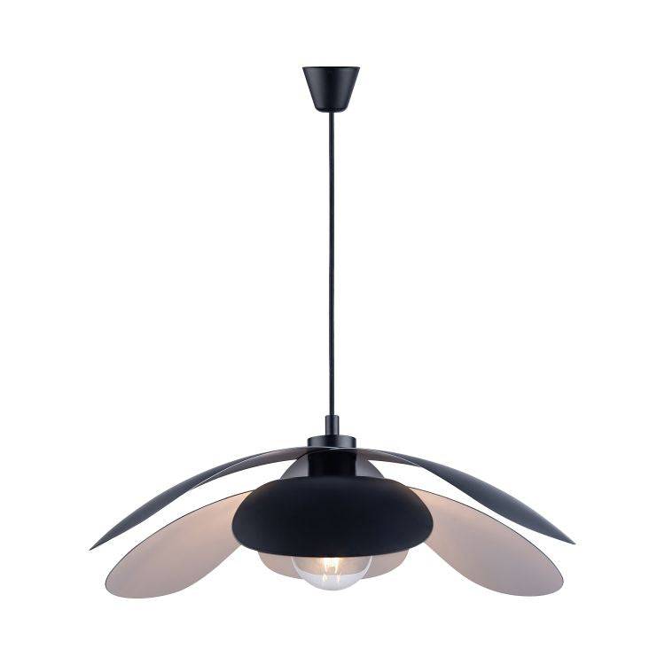 DftP Maple 55 Pendant Black - Comet Lighting