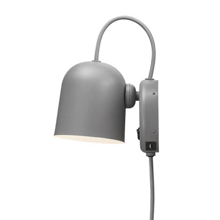 Nordlux Angle Wall Light Grey - Comet Lighting