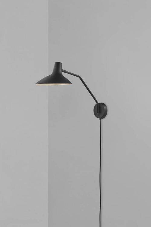 Nordlux Darci Wall Light Black - Comet Lighting