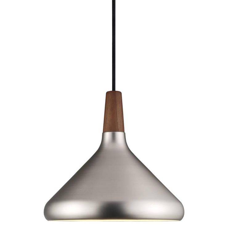 Nordlux Nori 27 Pendant Ceiling Light Brushed Steel - Comet Lighting