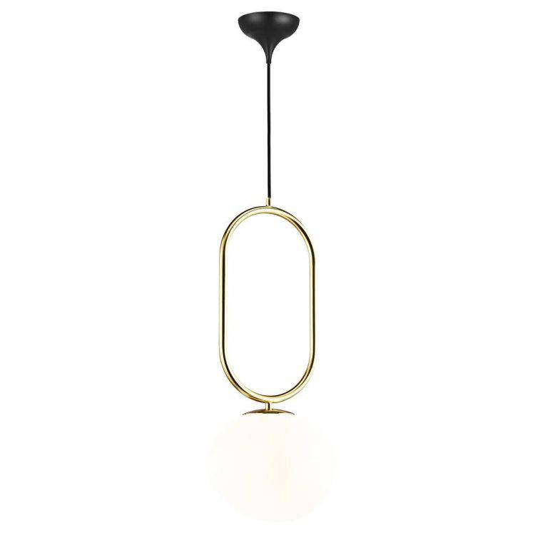 Nordlux Shapes 22 Pendant Ceiling Light Brass - Comet Lighting