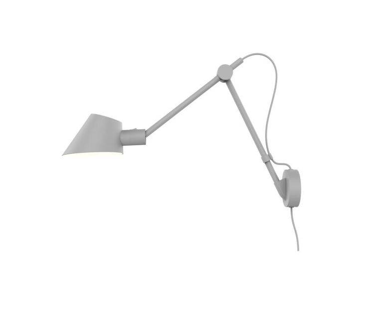 Nordlux Stay Long Wall Light Grey - Comet Lighting