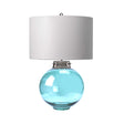 Kara Table Lamp - Blue - Comet Lighting