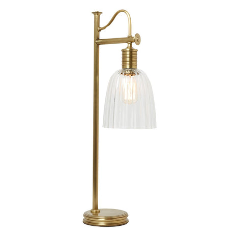 Douille 1 Light Table Lamp - Aged Brass - Comet Lighting