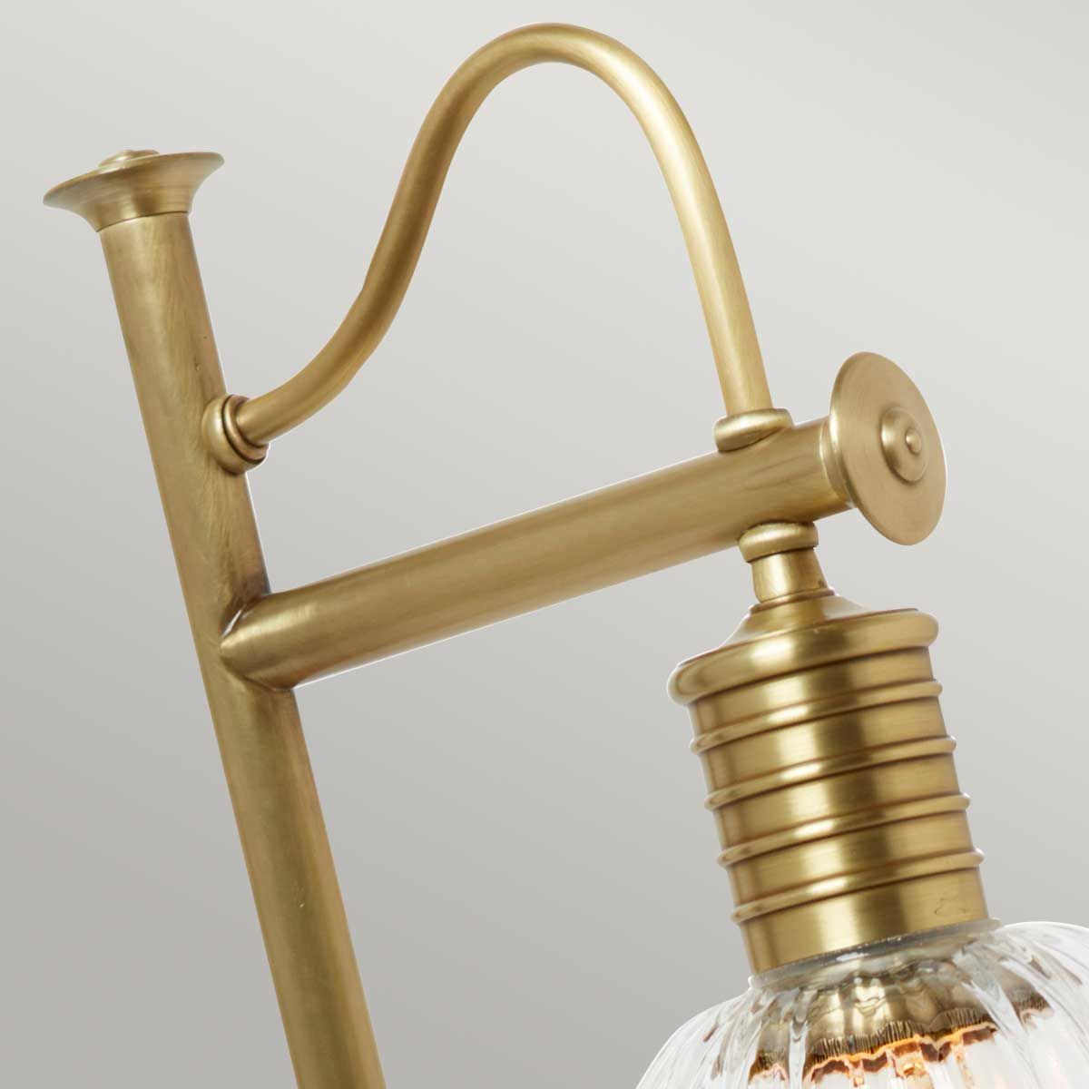 Douille 1 Light Table Lamp - Aged Brass - Comet Lighting