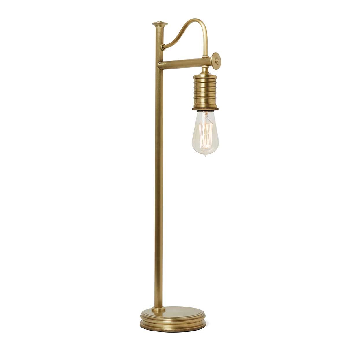 Douille 1 Light Table Lamp - Aged Brass - Comet Lighting
