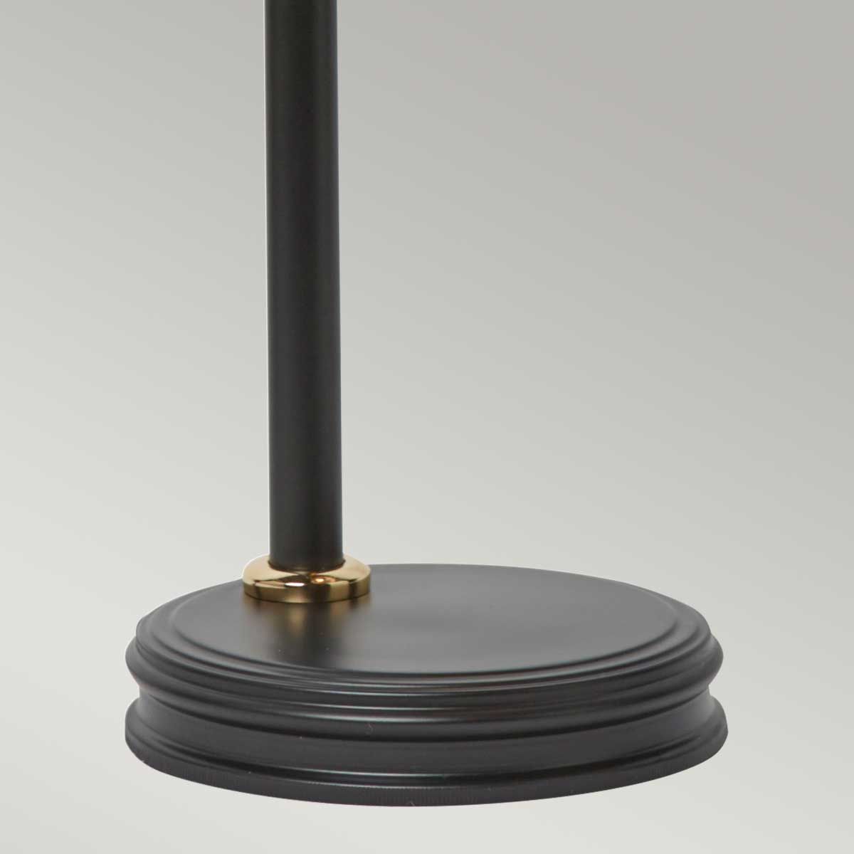 Douille 1 Light Table Lamp - Black/Polished Brass - Comet Lighting
