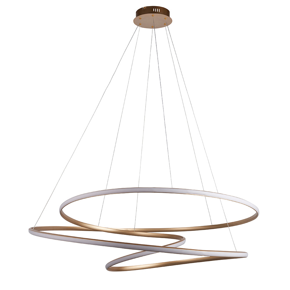 Erne XL LED Pendant Ceiling Light Gold