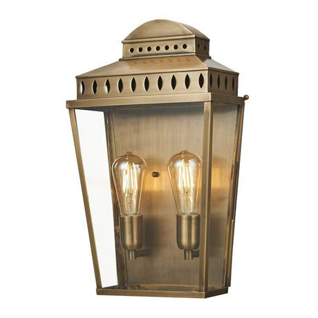 Mansion House 2-Light Large Outdoor Wall Lantern - Comet Lighting
