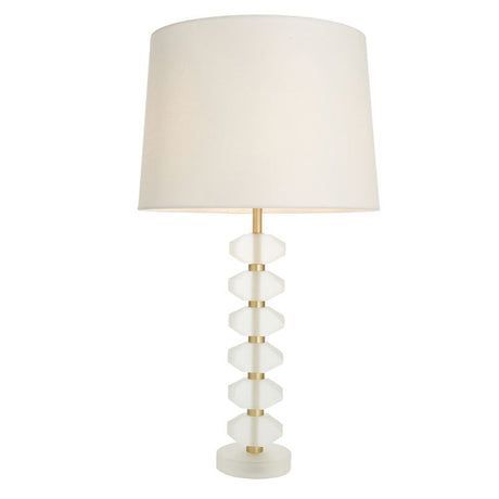 Annabelle Table Lamp & Mia 14 inch White Shade