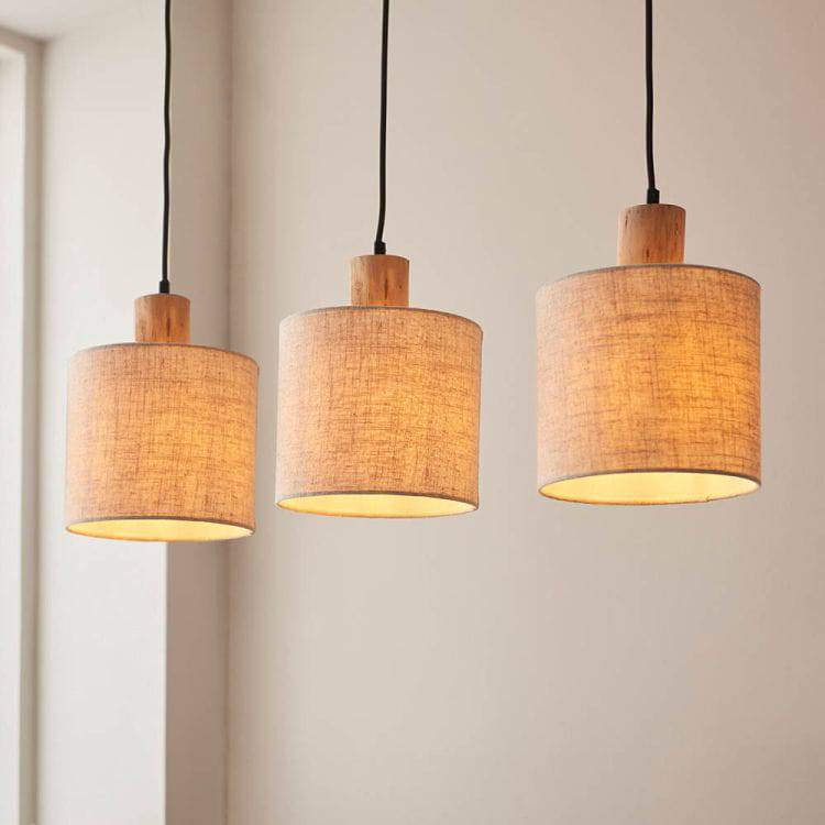 Durban 3Lt Pendant Ceiling Light - Comet Lighting