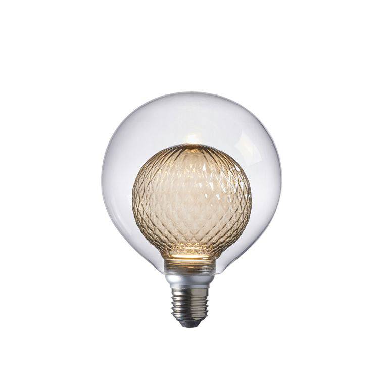 Endon E27 LED Aylo Grey 3w 2500k 155lm - Comet Lighting