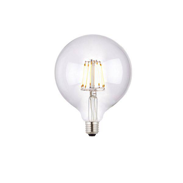 Endon E27 LED Filament 125mm Globe 6w 2700k 600lm Dimmable - Comet Lighting