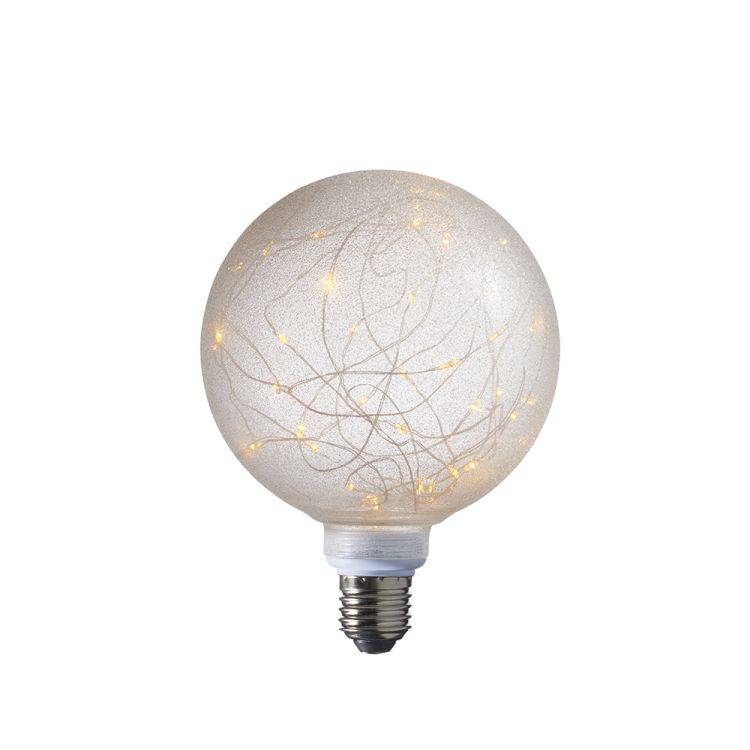 Endon E27 LED Firefly Globe Frosted 1w 2200k 50lm - Comet Lighting