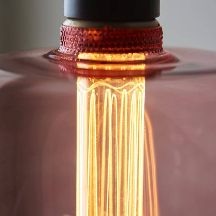 Endon E27 LED Roves Pink 2.8w 1800k 110lm - Comet Lighting