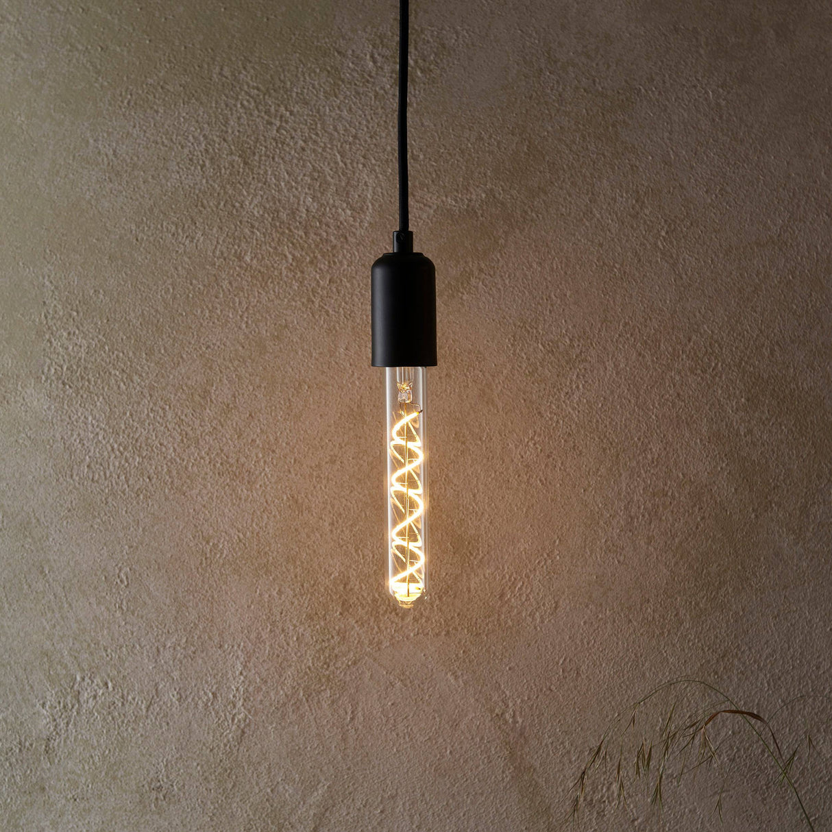 Endon E27 LED Spiral Tubular Filament 4w 2200k 265lm Dimmable - Comet Lighting