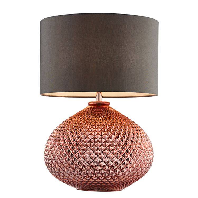 Livia Table Lamp Copper - Comet Lighting