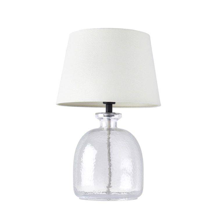 Lyra Table Lamp w/ Ivory Shade - Comet Lighting
