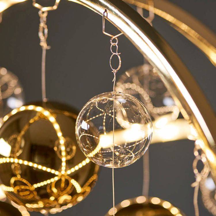 Muni 480mm Pendant Ceiling Light Gold - Comet Lighting