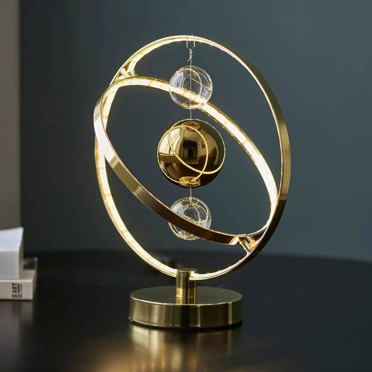 Muni Table Lamp Gold - Comet Lighting