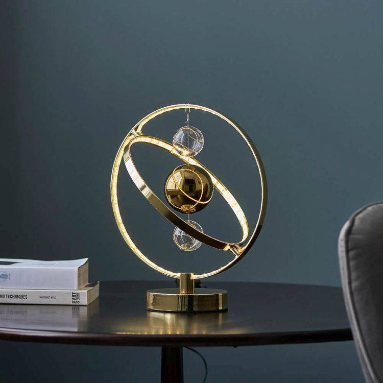 Muni Table Lamp Gold - Comet Lighting