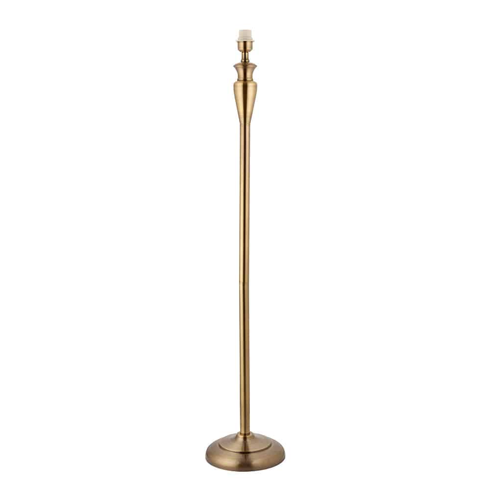 Oslo Base Only Floor Lamp Antique Brass - Comet Lighting
