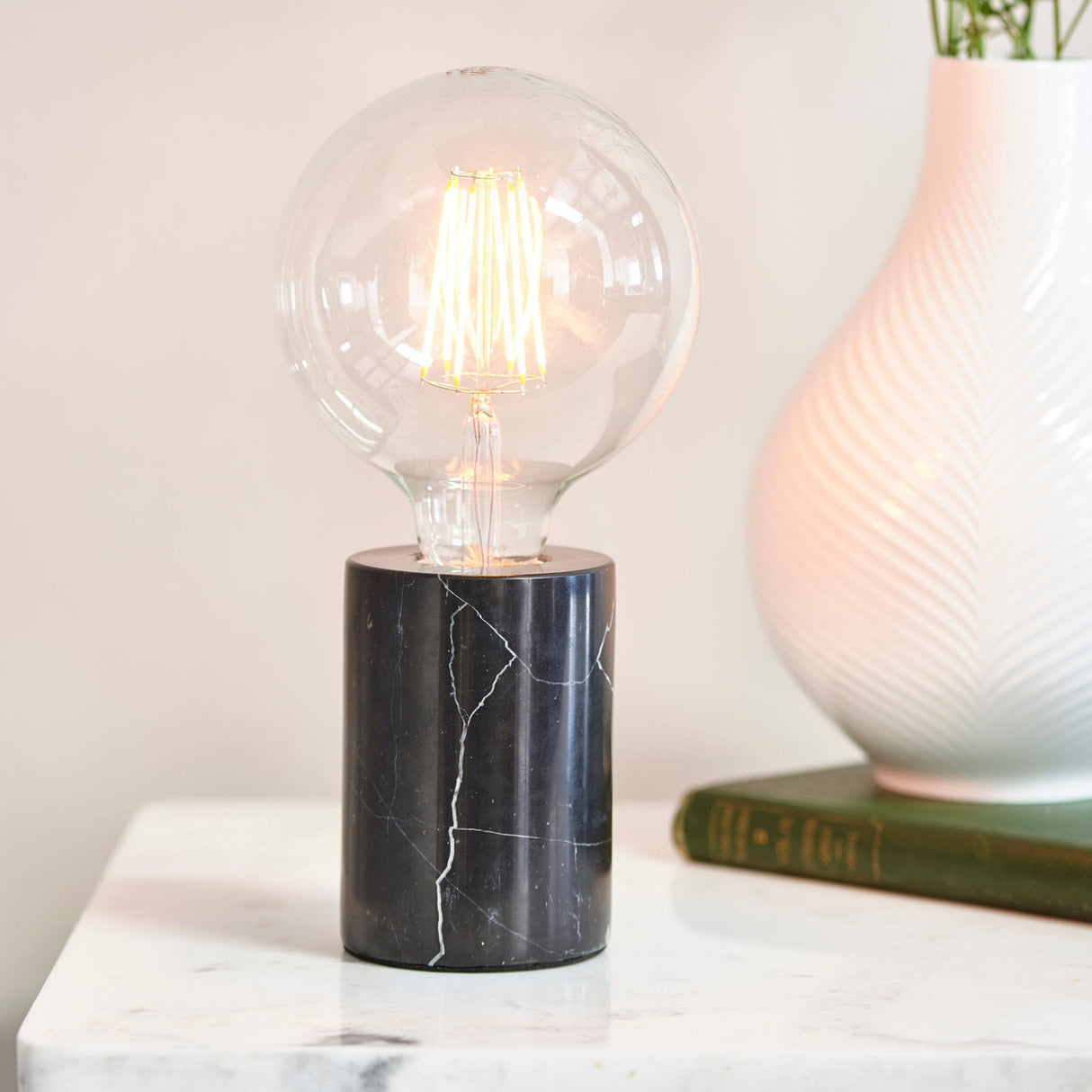 Otto Base Only Table Lamp Black - Comet Lighting