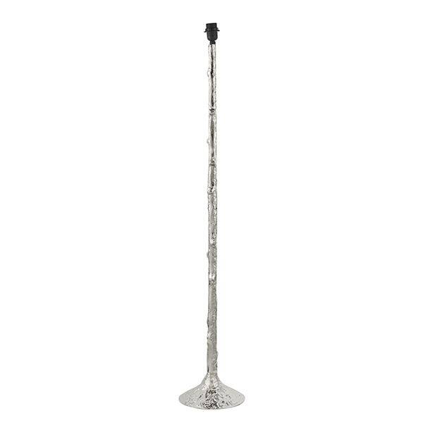 Rion Floor Lamp Base Polished aluminium - Comet Lighting