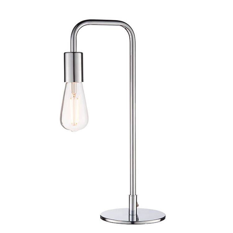 Rubens Table Lamp Chrome - Comet Lighting