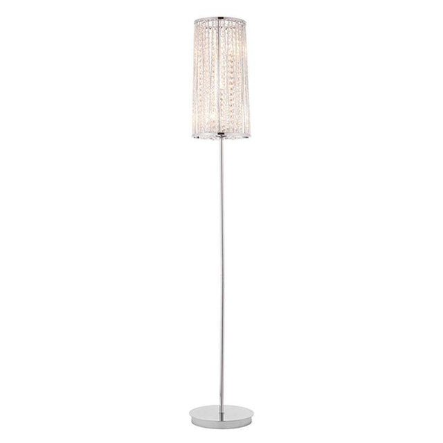 Sophia 3-Light Floor Lamp Chrome - Comet Lighting