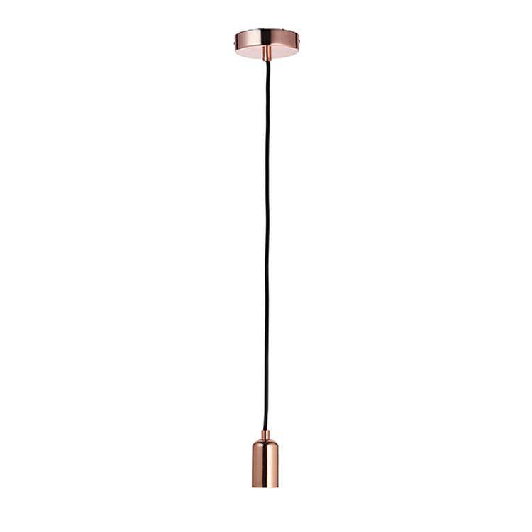Studio 1-Light Pendant Ceiling Light Copper - Comet Lighting